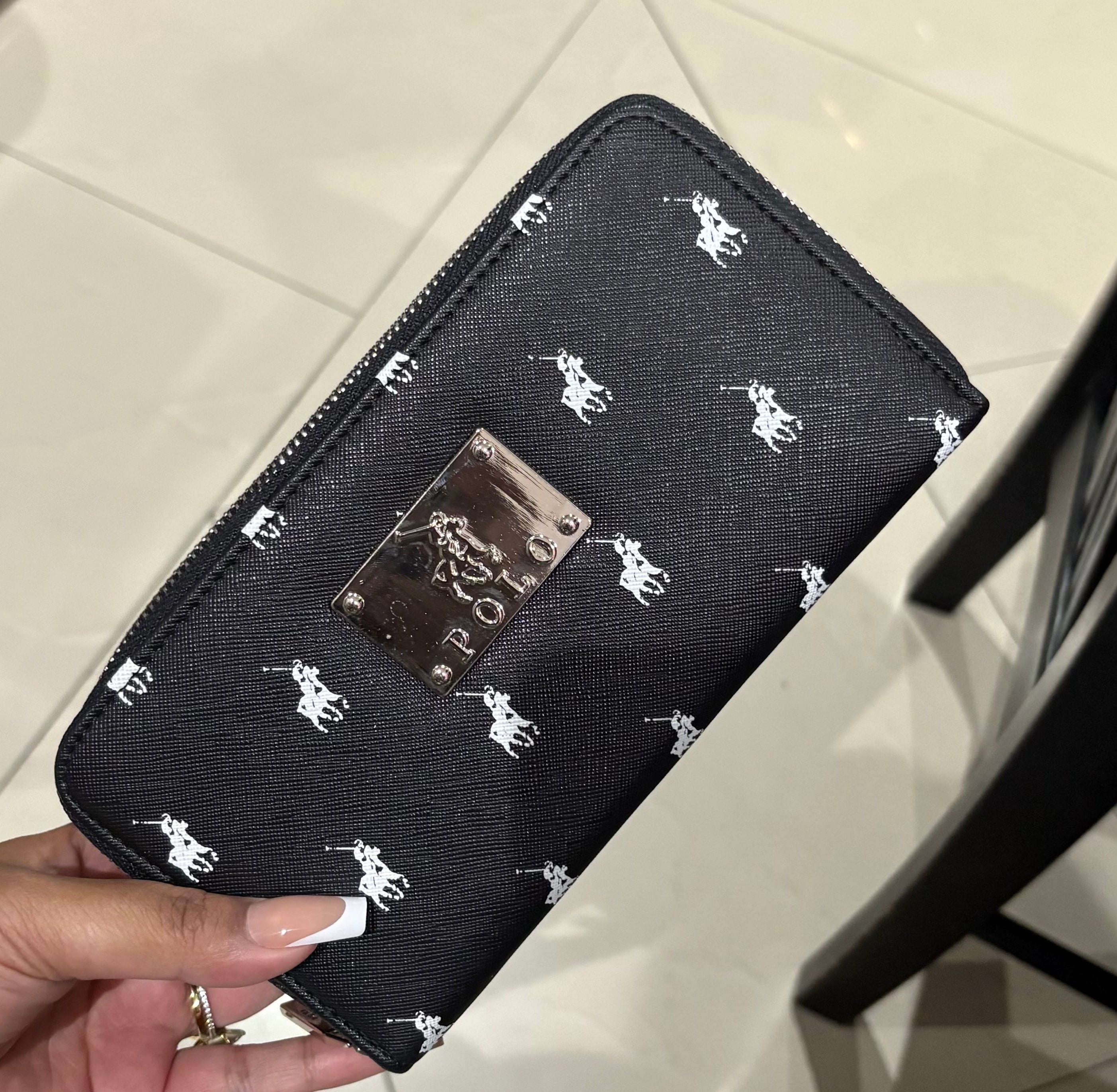 Replica Polo Wallet Black