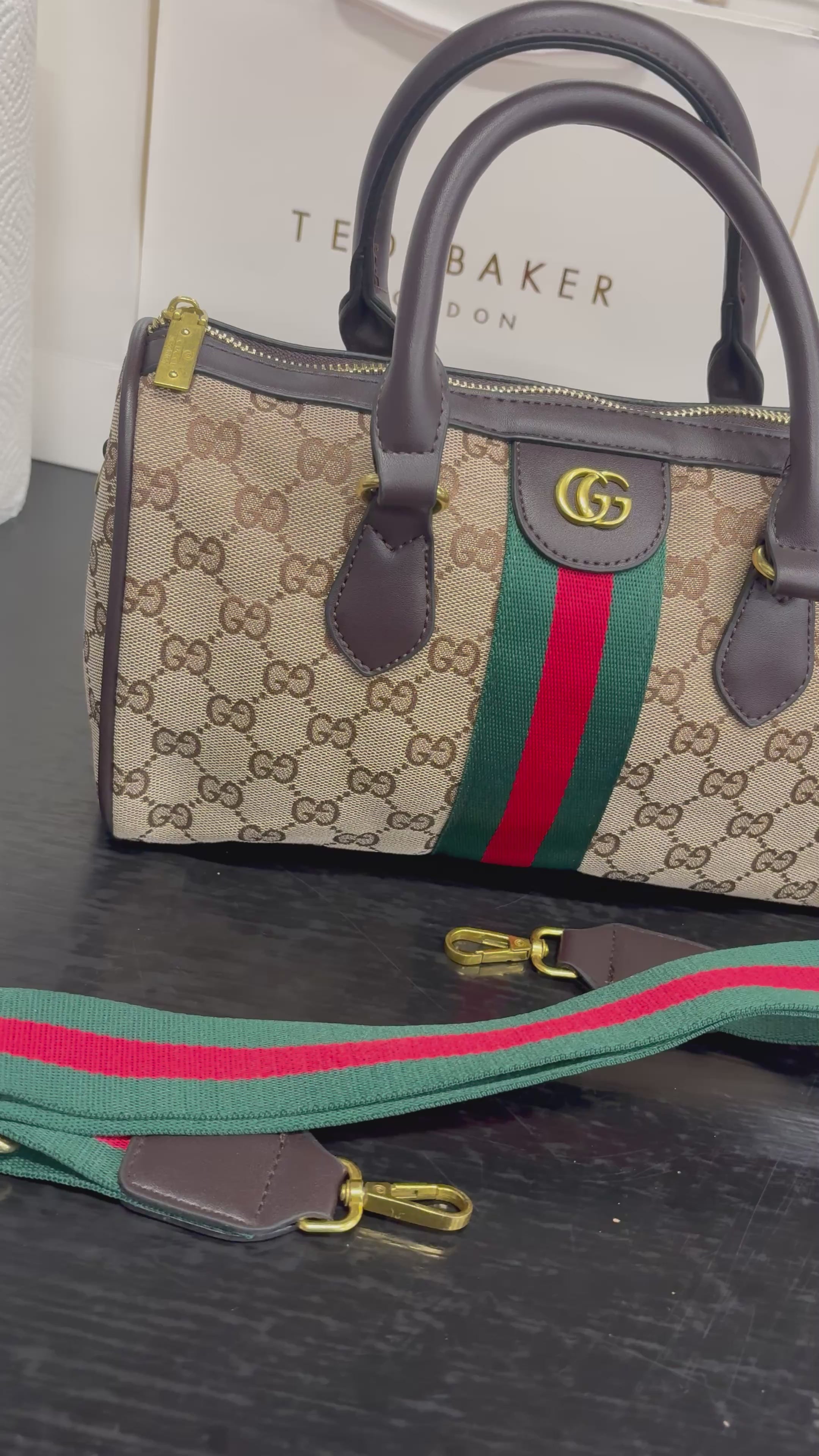 Gucci Barrel Brown